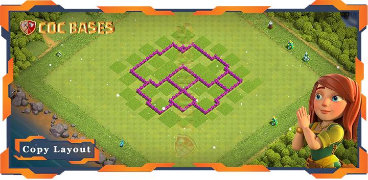 Town Hall 6 Base#150