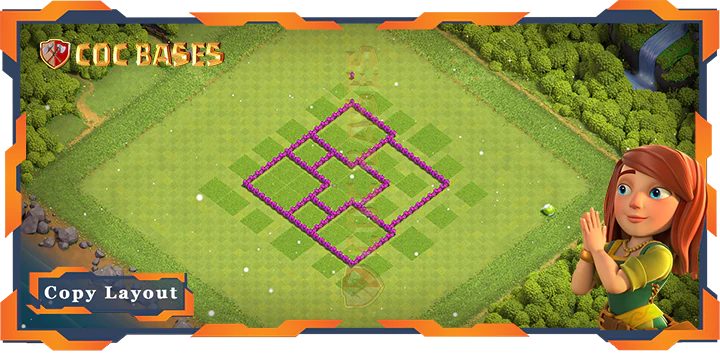 Town Hall 6 Base#73
