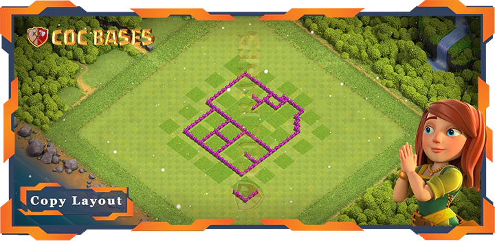 Town Hall 6 Base#105