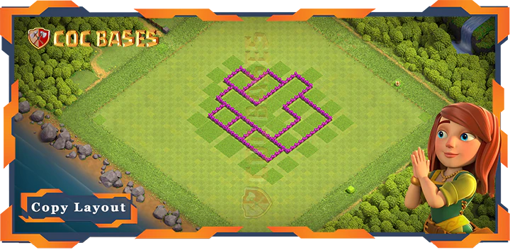 Town Hall 6 Base#121