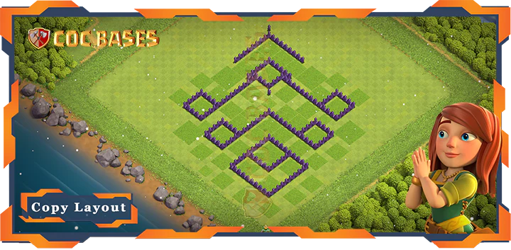 Town Hall 7 Base#125
