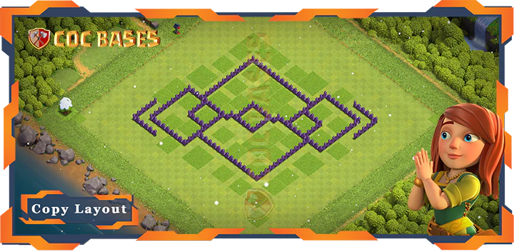 Town Hall 7 Base#75