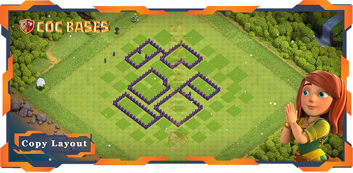 Town Hall 7 Base#70