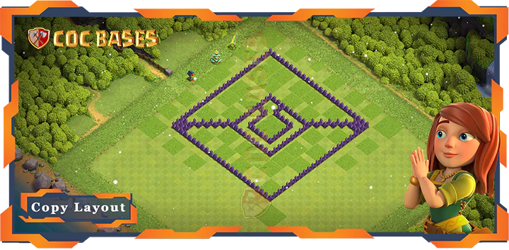 Town Hall 7 Base#132