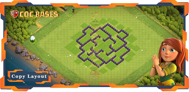 Town Hall 7 Base#67