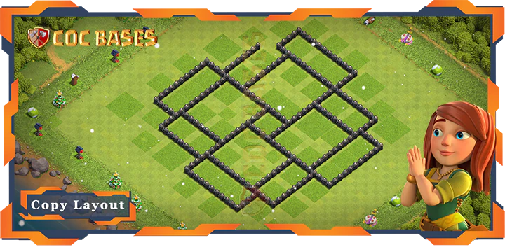 Town Hall 8 Base#93