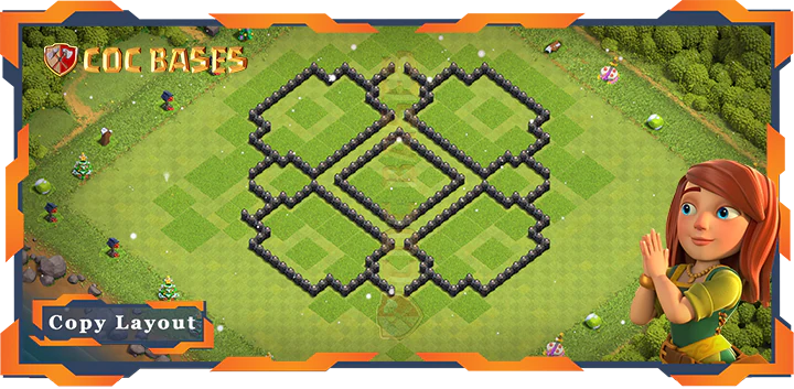 Town Hall 8 Base#92