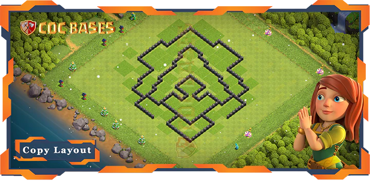 Town Hall 8 Base#112