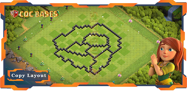 Town Hall 8 Base#110