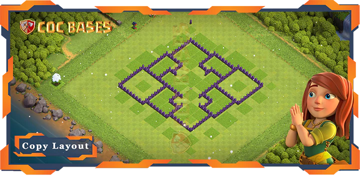 Town Hall 7 Base#86