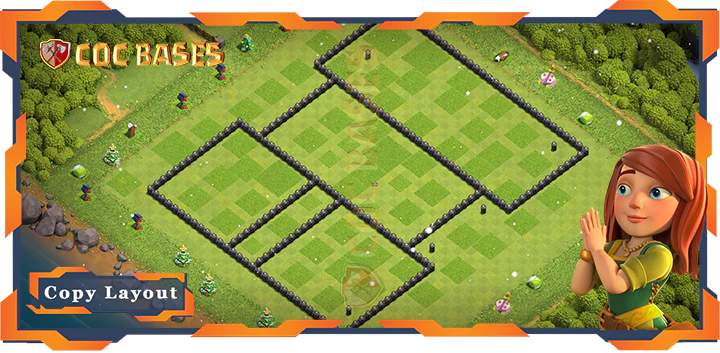 Town Hall 8 Base#81