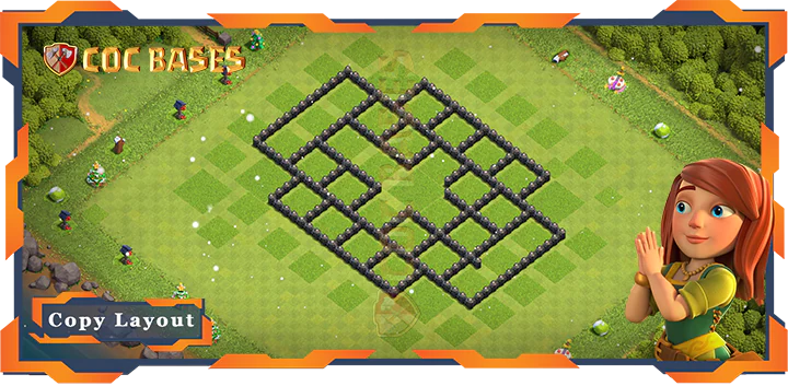 Town Hall 8 Base #66