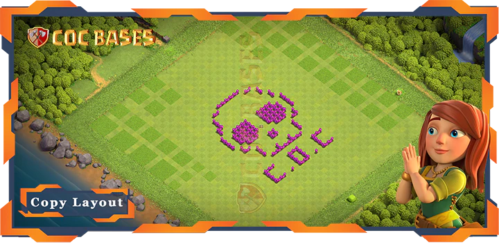 Town Hall 6 Base#136