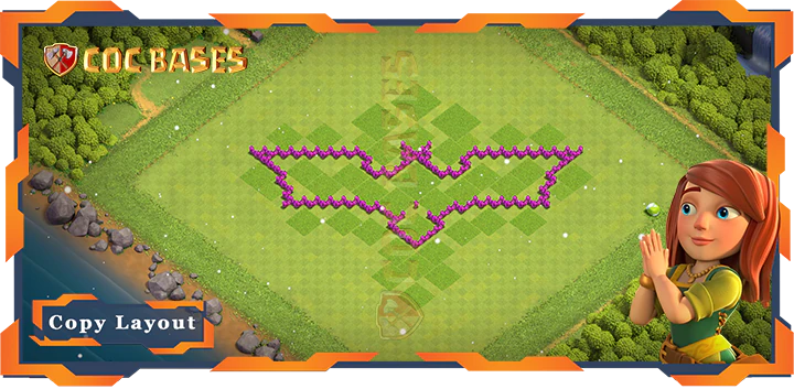 Town Hall 6 Base#90