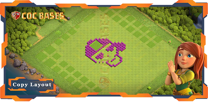 Town Hall 6 Base#134