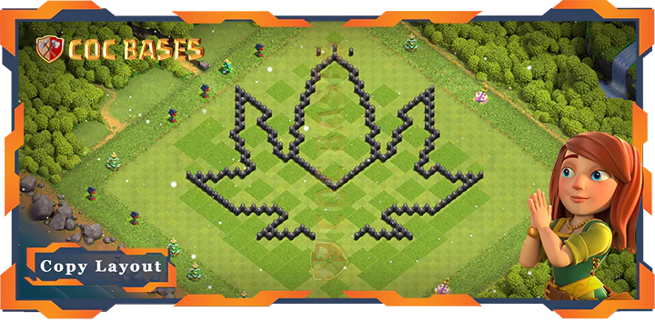 Town Hall 8 Base#150