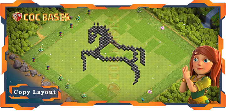 Town Hall 8 Base#123