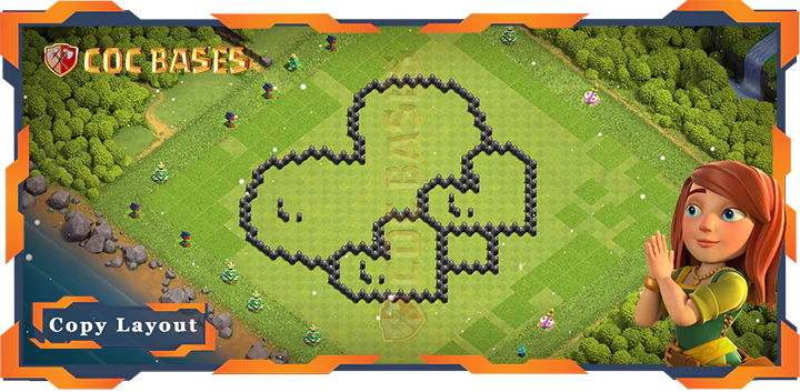 Town Hall 8 Base#129