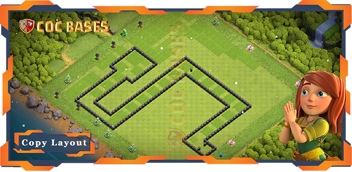 Town Hall 8 Base#147