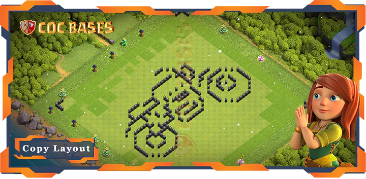 Town Hall 8 Base#149
