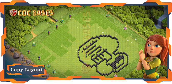 Town Hall 8 Base#130