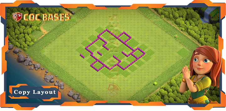 Town Hall 6 Base#138