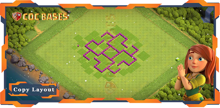 Town Hall 6 Base#92