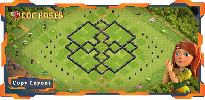 Town Hall 8 Base#82