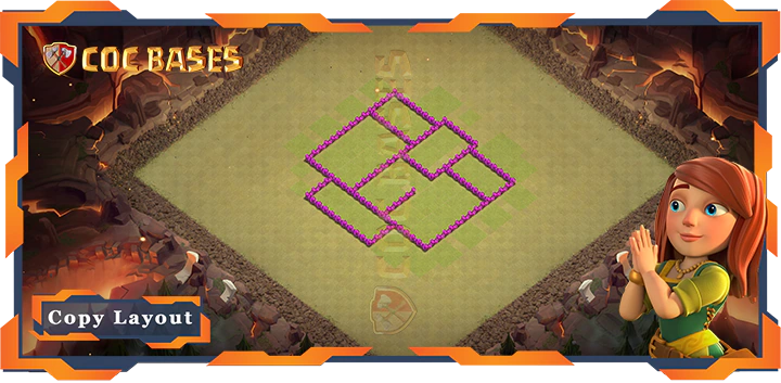 Town Hall 6 Base#122