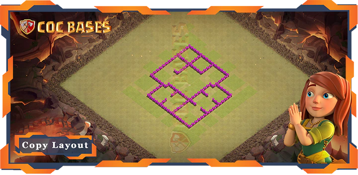 Town Hall 6 Base#83