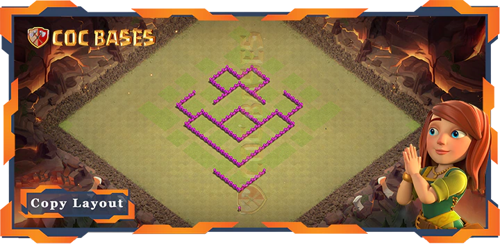 Town Hall 6 Base#112
