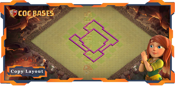 Town Hall 6 Base#145