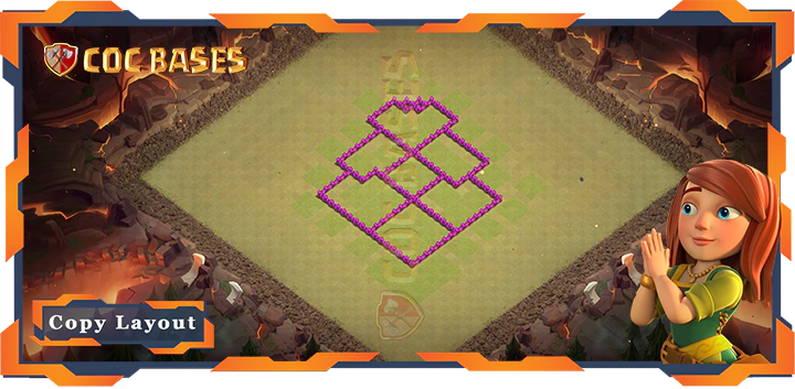 Town Hall 6 Base#144
