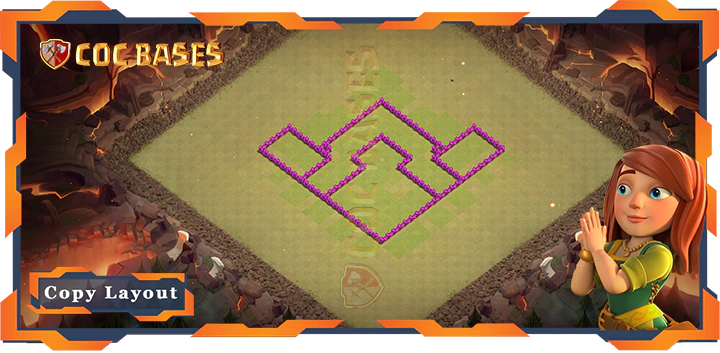 Town Hall 6 Base#123