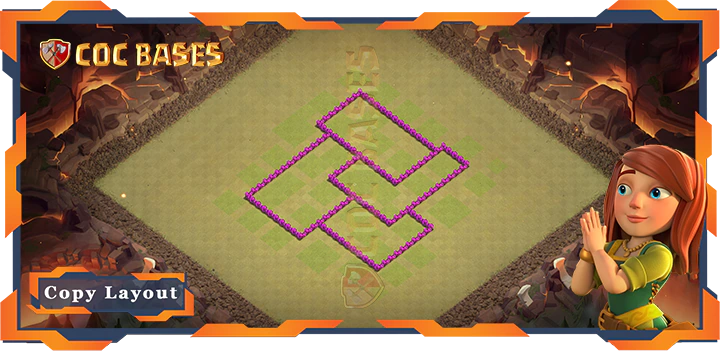 Town Hall 6 Base#69