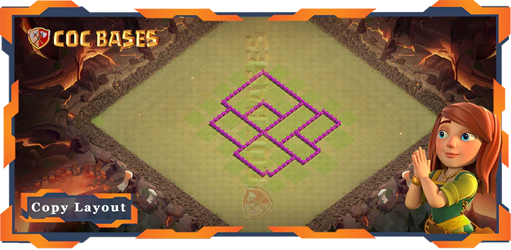 Town Hall 6 Base#139