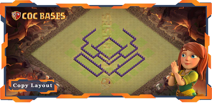 Town Hall 7 Base#106