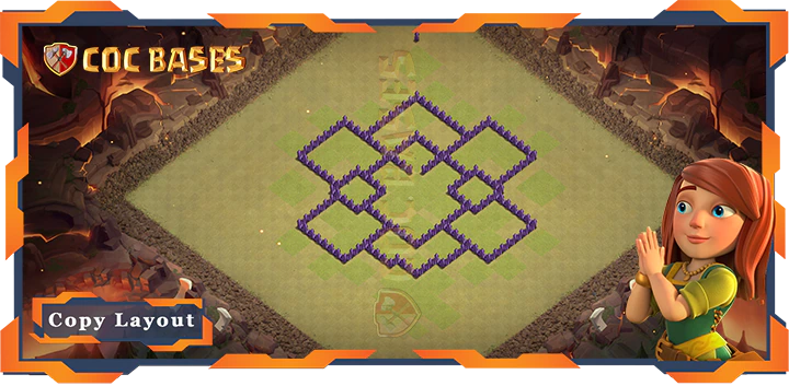 Town Hall 7 Base#89
