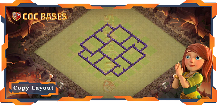 Town Hall 7 Base#121