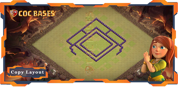 Town Hall 7 Base#65