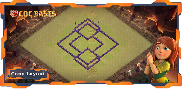 Town Hall 7 Base#141