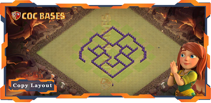 Town Hall 7 Base#96