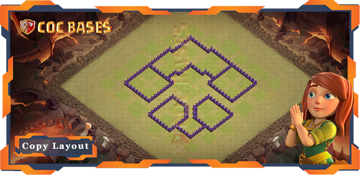 Town Hall 7 Base#88