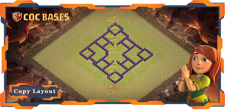 Town Hall 7 Base#66
