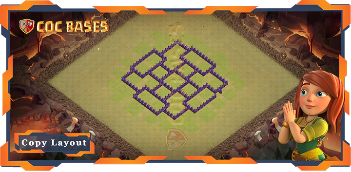 Town Hall 7 Base#105