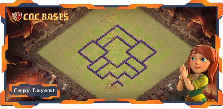 Town Hall 7 Base#87