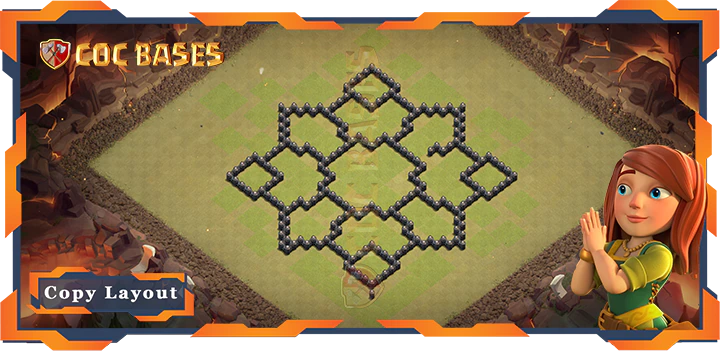 Town Hall 8 Base#111