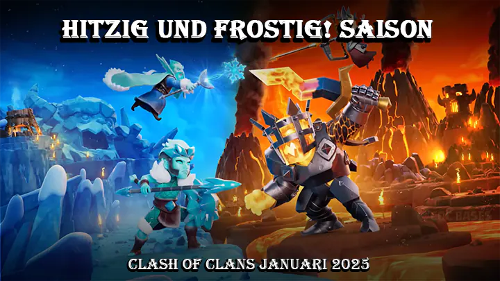 Clash of Clans Mei Seizoen 2025 – Kampf um die ноне See 65 Hitzig und frostig! Saison