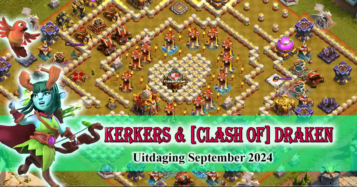 KERKERS & DRAKEN Uitdaging September 2024