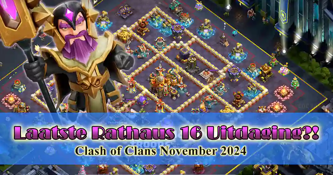 Laatste Rathaus 16 Uitdaging!